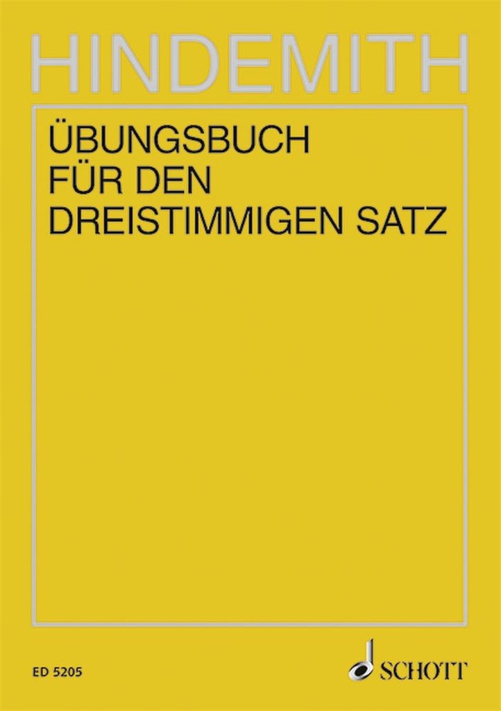 Unterweisung im Tonsatz Band 3